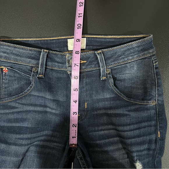 Hudson Cropped Skinny Jeans Size 24 - Picture 7 of 8